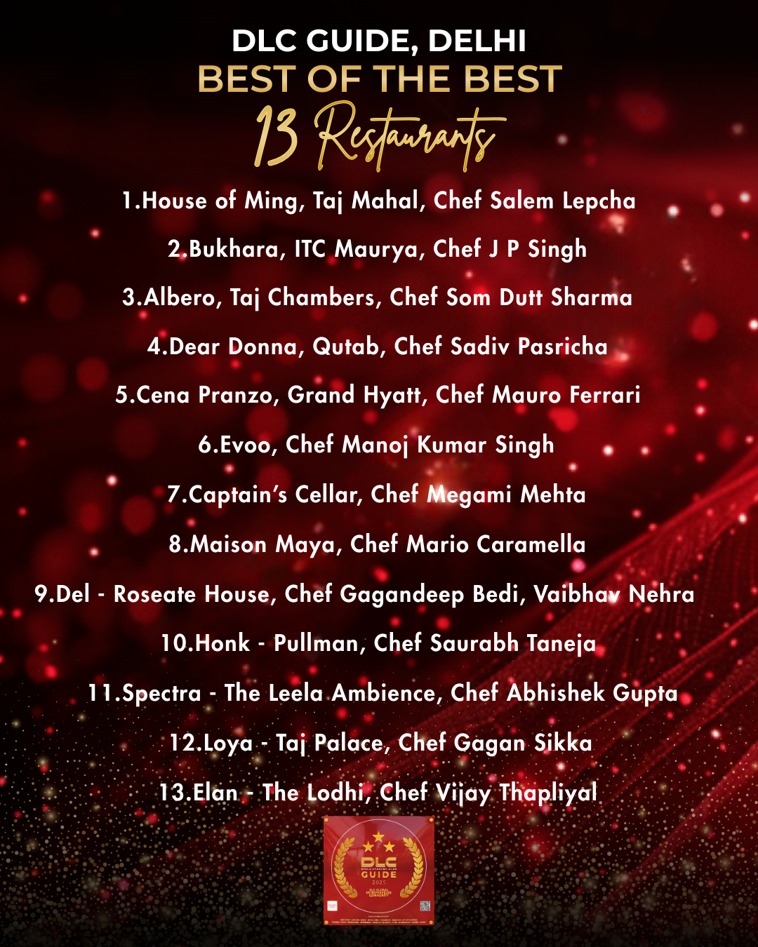 Pune Restaurants | DLC Guide