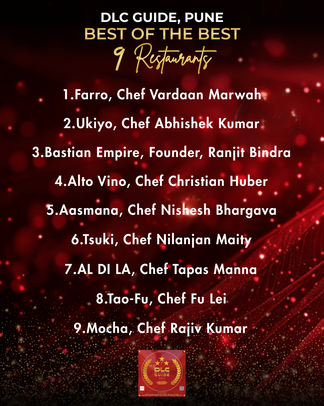 Pune Restaurants | DLC Guide