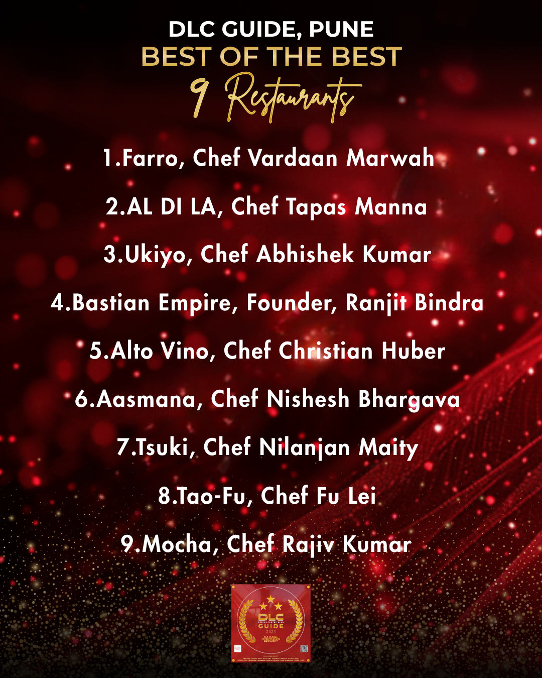 Pune Restaurants | DLC Guide