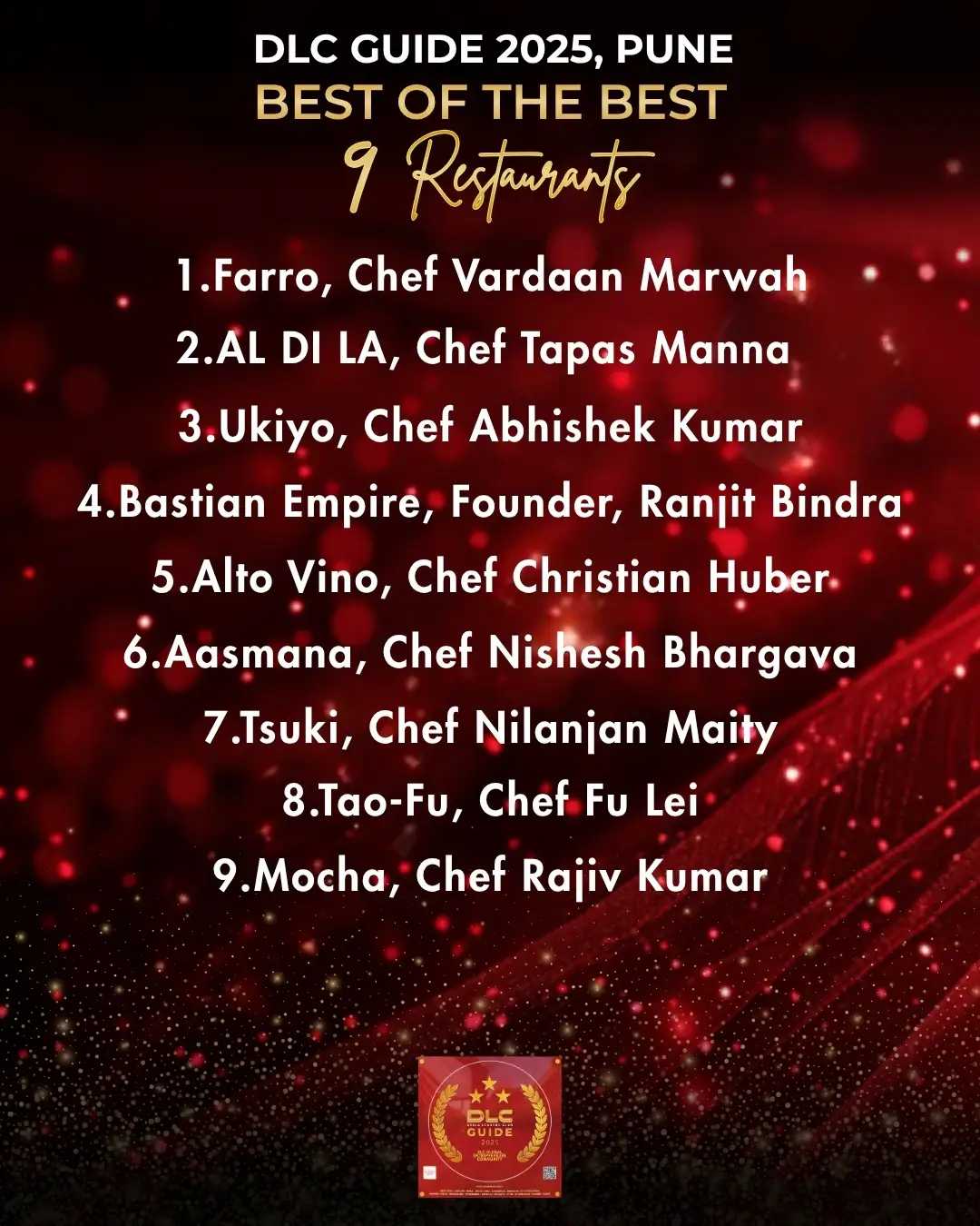 Pune Restaurants | DLC Guide