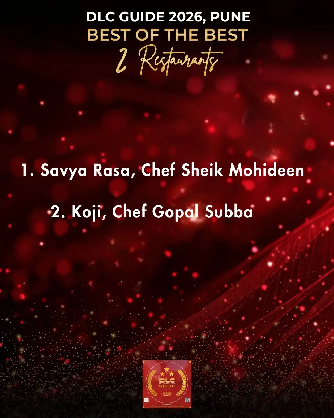 Pune Restaurants | DLC Guide